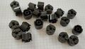 20 Stück Lego 2x2 Rundstein mit Kreuzloch Baustein rund 3941 Black / Brick Round