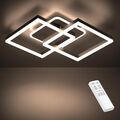 Anten LED Deckenleuchte Dimmbar Modern Deckenlampe Geometrisch Deckenbeleuchtung