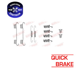 ZUBEHÖRSATZ, FESTSTELLBREMSBACKEN QUICK BRAKE 105-0051 FÜR MERCEDES-BENZ