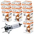 10x OSRAM Halogen-LAMPEN H7 ORIGINAL LINE 55W/12V STANDARD Packung