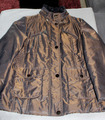 Jacke Winterjacke Übergangsjacke Gr. 44 braun Wasserdicht