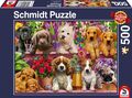 Hunde im Regal Puzzle 500 Teile ~  ~  4001504589738