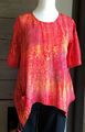 AW 148 Tunika KORALLE ORANGE *NEU*LP*ab*80*€* ART WEAR Zipfel-Bluse A-LINE-Shirt