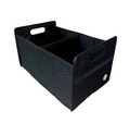 Klappbox Faltbox Faltkorbeinkaufskorb schwarz mit Volkswagen Logo 23712002201