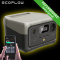 ECOFLOW Refurbished RIVER 2 PowerStation 300W Tragbare Solargenerator 256Wh