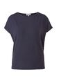 S.OLIVER Damen T-Shirt überschnittene Schultern Relaxed Fit Viskose Elasthan