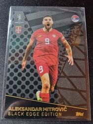 Topps Match Attax UEFA EURO 2024 EM - Black Edge - Aleksandar Mitrovic - BE 8