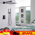 Unterputz Regendusche Duschset Duschsystem mit Handbrause Rain Shower Faucet Set