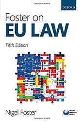 Foster On Eu Law Taschenbuch Nigel Fördern