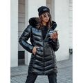 Winterjacke Übergangsjacke Steppjacke Bodywarmer Kapuze mit Fell Damen DSTREET