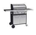 Tepro Edelstahl Gasgrill "Rosedale" 4 + 1-Brenner mit Seitenkocher