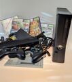 Xbox 360 S Konsole +250 GB +Kinect Kamera, 2 original Controller + 3 Spiele 