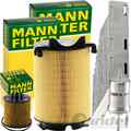 MANN FILTER INSPEKTIONSPAKET passend für 1.4 TSI TFSI A3 8P GOLF 5 SUPERB 3T