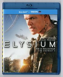 BLU-RAY ★ ELYSIUM - MATT DAMON , JODIE FOSTER ★ COMME NEUF