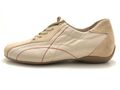 Semler Damen Halbschuh Schnürschuh Comfortschuh Beige Gr. 37,5 (UK 4,5)