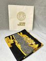 Gianni Versace Vintage Silk Scarf  Authentic 90's Dior Paco Rabanne Designer Lux