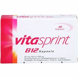 VITASPRINT B12 Kapseln 20 St PZN04909523