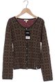 Deerberg Strickjacke Damen Cardigan Jacke Gr. S Baumwolle Grün #f9bm213