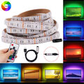 LED Stripe RGB Leiste Streifen 5V USB 5050 Strip Band Leuchte Lichterkette 1-5m