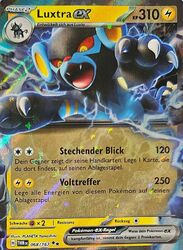 Pokemon Luxtra EX 068/167 Maskerade im Zwielicht Near Mint Deutsch