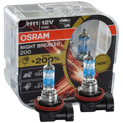OSRAM NIGHT BREAKER® H1 H3 H4 H7 H8 H11 HB3 D1S D2S D3S D4S LED Xenon Brenner