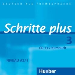 Hueber Schritte Plus 3 Audio-CDs Deutsch A2/1 Himmelblau