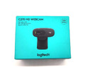 Logitech C270 HD Webcam mit Mikrofon USB 2.0 Fester Fokus PC Webkamera für Skype