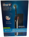 Braun Oral-B elektrische Zahnbürste Clean & Protect Black Edition mit Reise-Etui