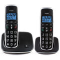 Fysic FX-6020 - DECT-Telefon für Senioren mit großen Tasten und 2 Mobilteilen, S