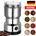 Elektrische Kaffeemühle 300ML Kaffeebohnen Nuss Getreide Gewürze Mahlmaschine