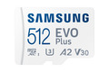 Samsung EVO Plus microSD-Speicherkarte (2024) (inkl. SD Adapter) - 512 GB