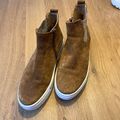 Gabor Damen Wildleder Boots Gr.38 Stiefelette Braun wie Neu Federleicht Bequem