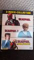 Deadpool Trilogie  ( Deadpool 1 + 2 + Deadpool and Wolverine ) .  OVP Blu Ray 