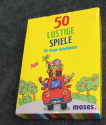 50 lustige Spiele für lange Autofahrten