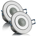 2x Bewegungssensor Unterputz 360° Einbau-Deckenmontage Infrarot Sensor SEBSON