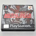 Metal Gear Solid PS1 - Sony Playstation - mit Anleitung - 2 Disc - Black Label