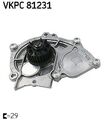 SKF Wasserpumpe AUDI, SEAT, SKODA, VW VKPC81231