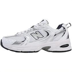 Neu nb530 Herren Damen Weiß Schuhe Sneaker Turnschuhe Sportschuhe DE