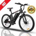 E Bike 250W Elektro Fahrrad 25km/h Mountainbike 26 Zoll E-Fahrrad Pedelec EBike