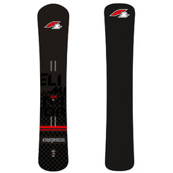 F2  Snowboard Eliminator Carbon  Race 166w cm Schwarz 2023/24