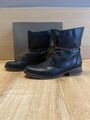 Tamaris Leder Stiefeletten 37 Schwarz 