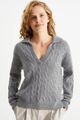 C&A Premium Pullover mit Kaschmir - Zopfmuster , Gr. XL NEU mit Etikett