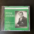 PETER ANDERS: 1908 - 1954 Dokumente Sängerkarriere    > NM (CD)