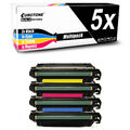 5x Eurotone Toner XXL für HP Color LaserJet Enterprise Flow MFP M-577-c M-553-dn