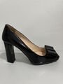 Prada Pumps,Lackleder schwarz, Gr.36