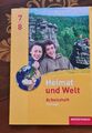 ✅️Heimat und Welt 7 / 8. Arbeitsheft. Thüringen | Broschüre | Deutsch (2014)
