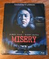 Misery Stephen King Blu Ray Steelbook Neu Ovp James Caan Kathy Bates Rarität 