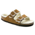 Birkenstock Arizona VL Shearling Herren/Damen Braun Narrow Schafwolle (1001128)