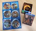 Der Hobbit Die Spielfilm Trilogie 3D BluRay 12 Discs sehr guter Zustand