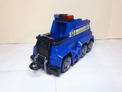 Paw Patrol Chase ultimatives Missionsrettungsfahrzeug - 5" Spielzeug-LKW mit Haken - Sehr guter Zustand C